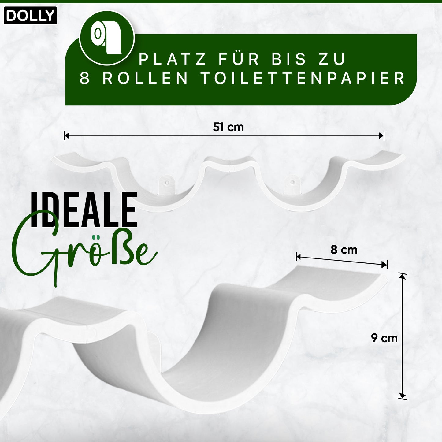 Toilettenpapierhalter Wolke