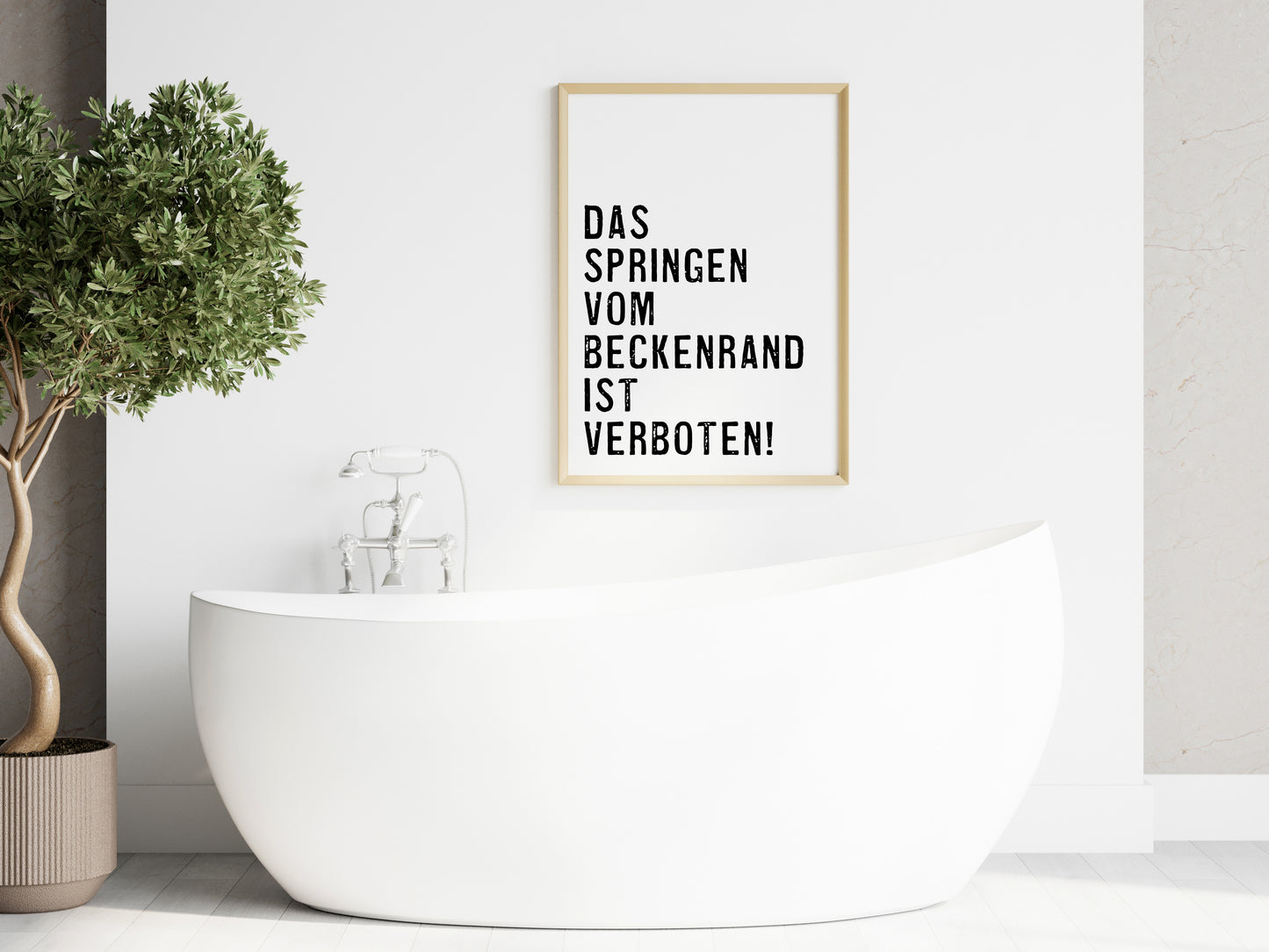 Beckenrand - Kunstdruck