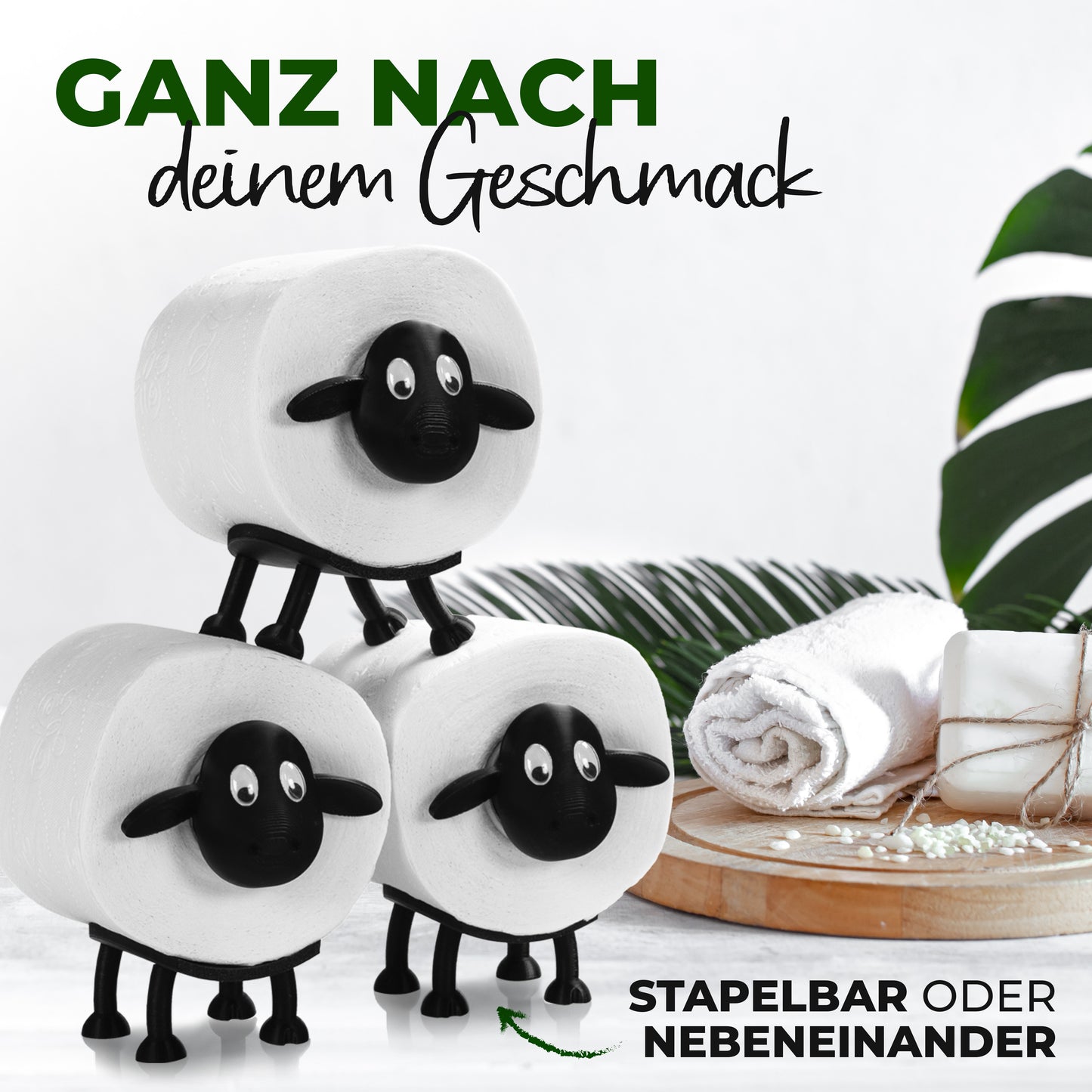 Dolly® Toilettenpapierhalter - das süße Schaf für dein WC